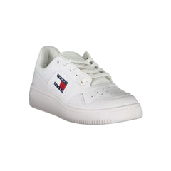 Tênis Tommy Hilfiger Branco de Couro Feminino