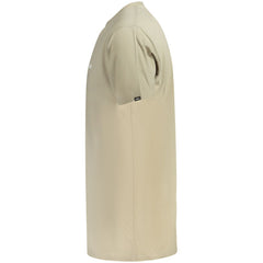 Camiseta masculina Vans Bege de algodão