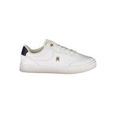 Tênis Tommy Hilfiger Branco de Couro Feminino