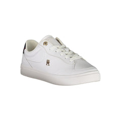 Tênis Tommy Hilfiger Branco de Couro Feminino