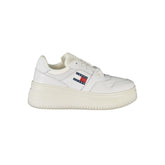 Tênis Tommy Hilfiger Branco de Couro Feminino