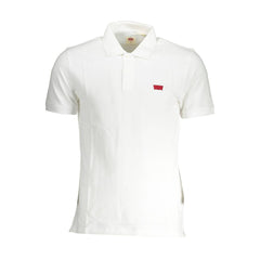 Camisa Polo Masculina Levi's de Algodão Branco