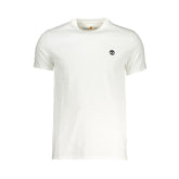 Camiseta Timberland Branca de Algodão Masculina