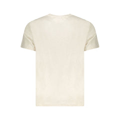 Camiseta Tommy Hilfiger Bege Algodão Masculina