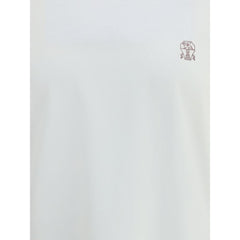 Camiseta com logotipo Brunello Cucinelli