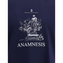 Camiseta com logo Brunello Cucinelli