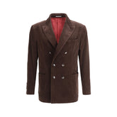 Jaqueta Blazer de Veludo Brunello Cucinelli