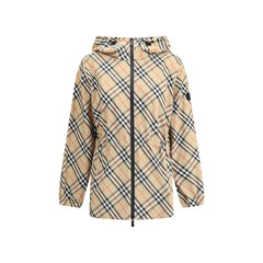 Jaqueta com capuz Burberry Archivio Check
