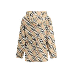 Jaqueta com capuz Burberry Archivio Check