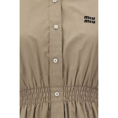 Vestido Chemisier Miu Miu