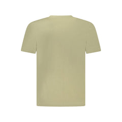 Camiseta masculina Hugo Boss verde de algodão
