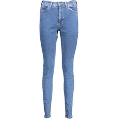 Calça jeans e calça Tommy Hilfiger de algodão azul