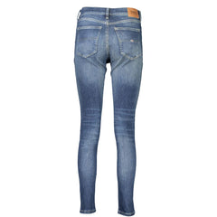 Calça jeans e calça Tommy Hilfiger de algodão azul