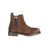 Bota Tommy Hilfiger Marrom de Poliéster