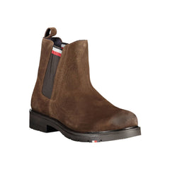 Bota Tommy Hilfiger Marrom de Poliéster