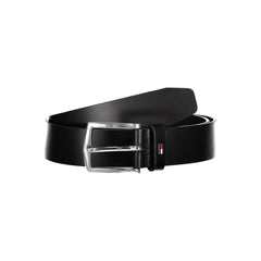 Cinto de couro preto Tommy Hilfiger