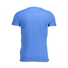 Camiseta de algodão azul Superdry