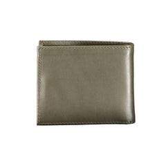 Carteira de couro verde Tommy Hilfiger