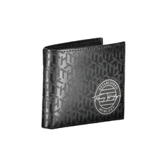 Carteira de couro preta Tommy Hilfiger