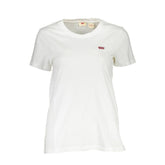 Camiseta e top de algodão branco Levi's