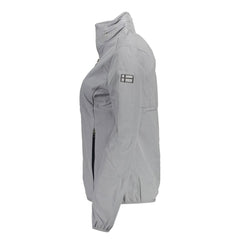 Jaquetas e casacos de poliéster cinza da Noruega, 1963