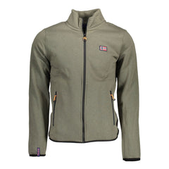 Suéter de algodão verde Noruega 1963