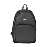 Mochila Tommy Hilfiger de poliéster preta