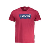 Camiseta Levi's de algodão vermelha