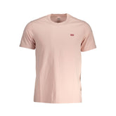 Camiseta Levi's de algodão rosa