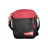 Bolsa de ombro Levi's preta de poliéster