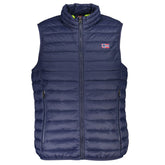 Jaqueta de poliéster azul da Noruega 1963