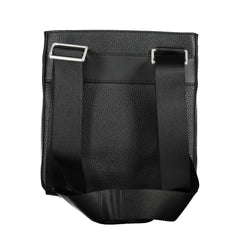 Bolsa de ombro Tommy Hilfiger preta de polietileno