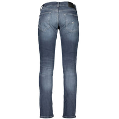 Calça jeans e calça Tommy Hilfiger preta de algodão