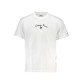 Camiseta Tommy Hilfiger de algodão branca