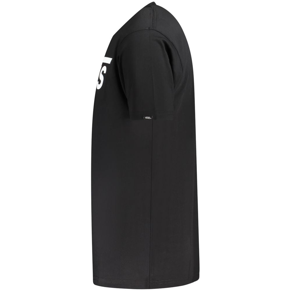 Camiseta Vans Preta de Algodão