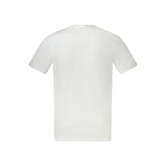 Camiseta masculina branca de algodão Hugo Boss