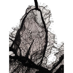 Blusa de poliamida preta Tom Ford