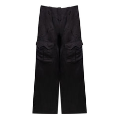 Calça cargo de viscose preta Tom Ford