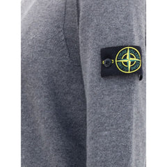 Suéter com logotipo da Stone Island