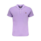 Camisa polo de algodão roxa da Noruega, 1963