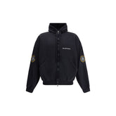 Moletom com capuz com logotipo da Balenciaga