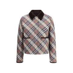 Jaqueta Burberry Check acolchoada