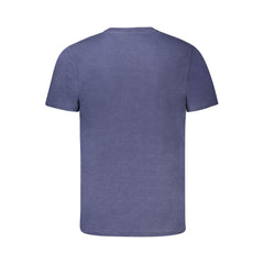Camiseta de algodão azul Noruega 1963