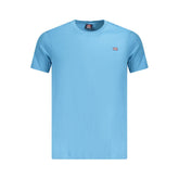 Camiseta de algodão azul Noruega 1963