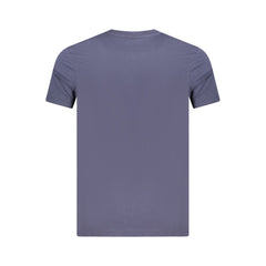 Camiseta de algodão azul Noruega 1963