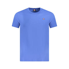 Camiseta de algodão azul Noruega 1963