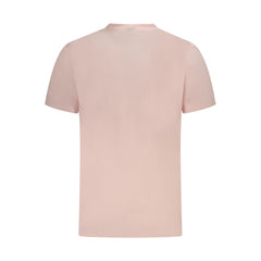 Camiseta de algodão rosa Noruega 1963