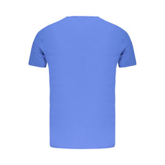 Camiseta de algodão azul Noruega 1963