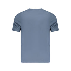 Camiseta de algodão azul Noruega 1963