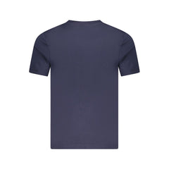 Camiseta de algodão azul Noruega 1963
